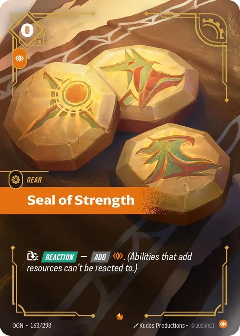 Seal of Strength card art