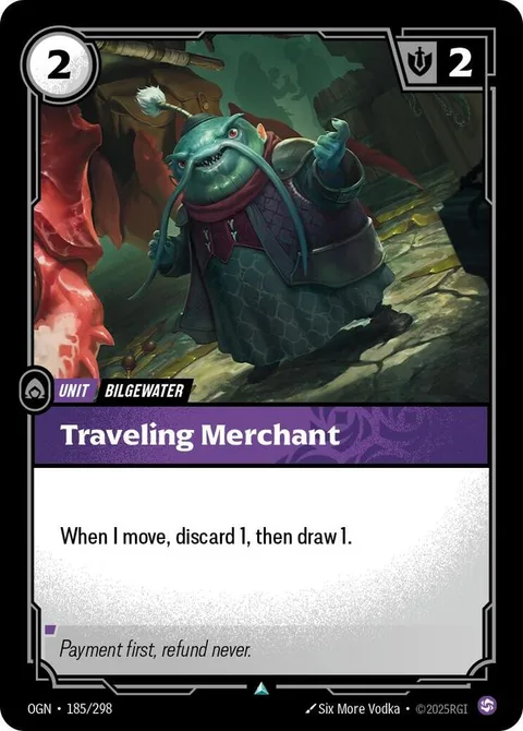 Traveling Merchant card art