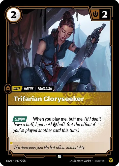 Trifarian Gloryseeker card art