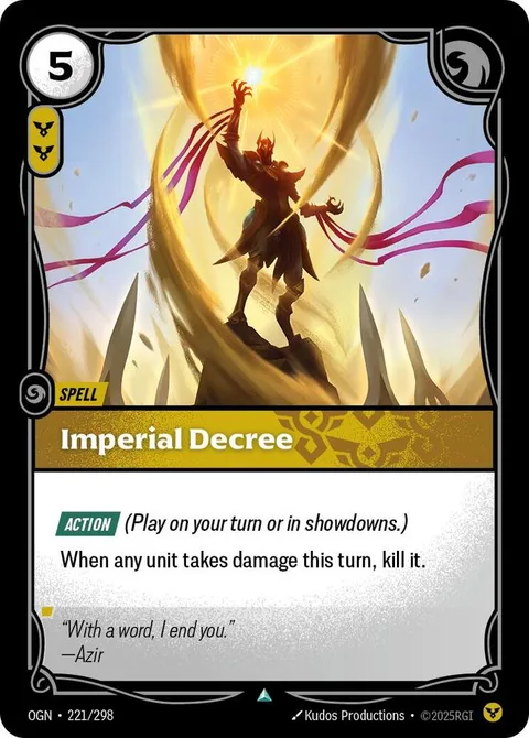 Imperial Decree card art