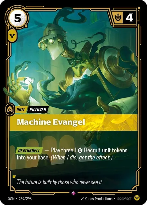 Machine Evangel card art