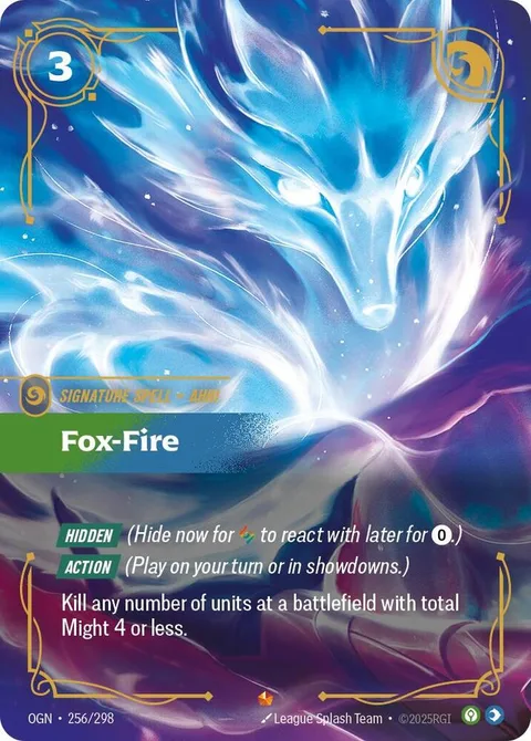 Fox-Fire card art