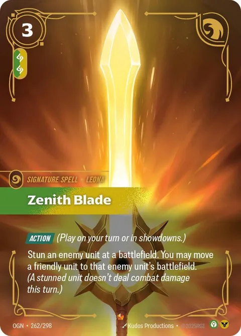 Zenith Blade card art
