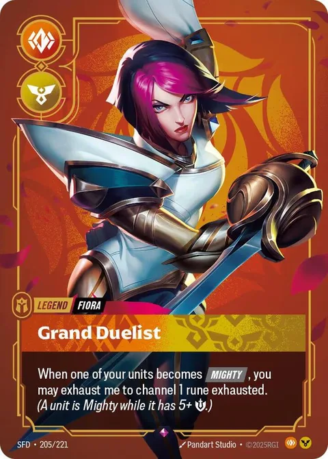 Fiora, Grand Duelist card art