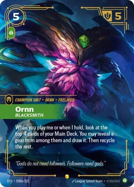 Ornn, Blacksmith (Alternate Art)