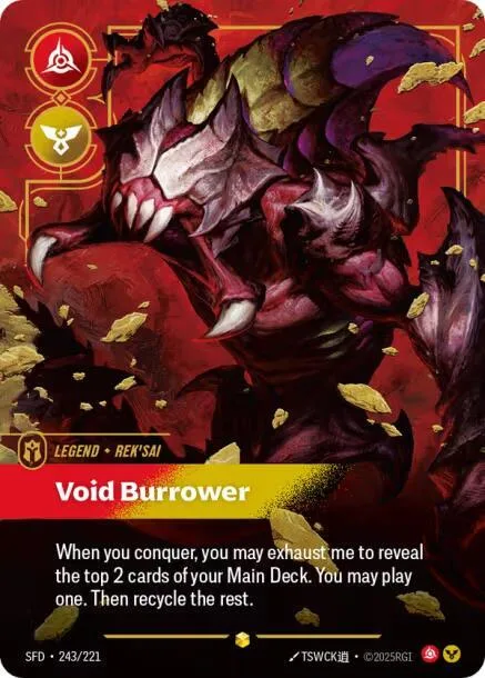 Rek'sai, Void Burrower (Overnumbered)