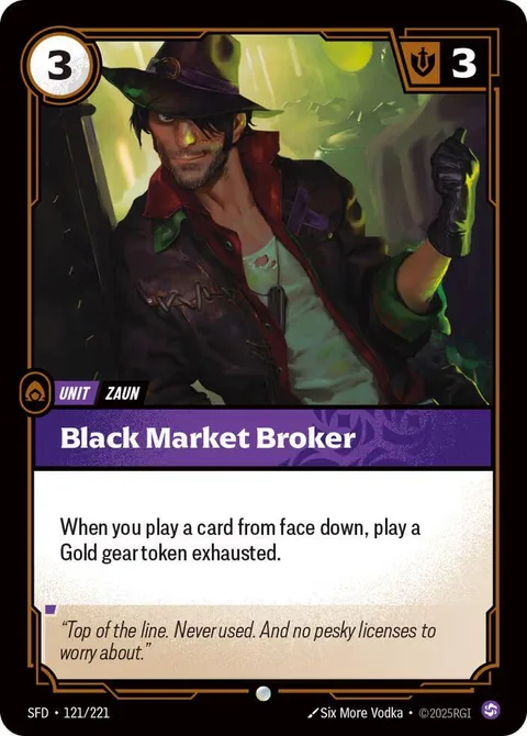 Black Market Broker