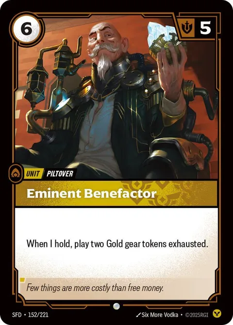 Eminent Benefactor card art