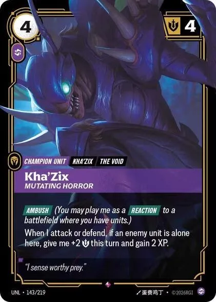 Kha'Zix, Mutating Horror
