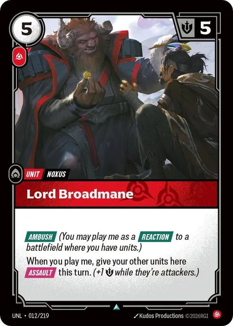 Lord Broadmane