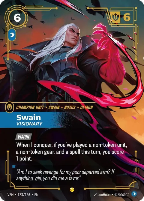 Swain, Visionary (Overnumbered) card art