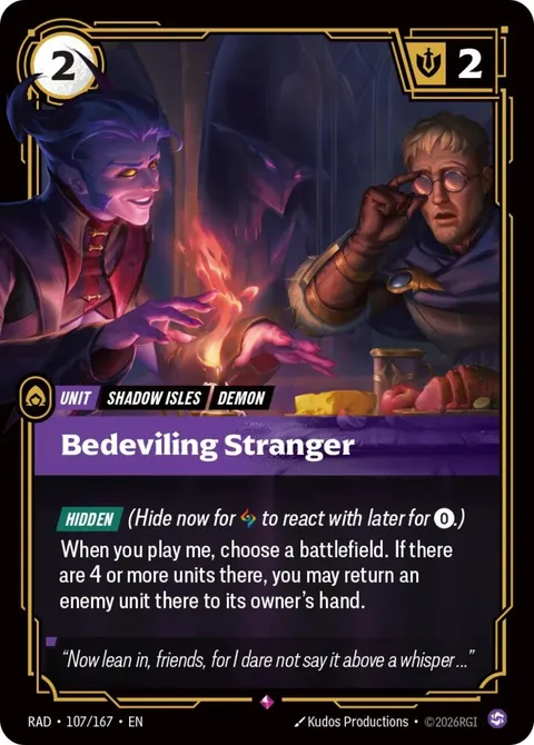 Bedeviling Stranger