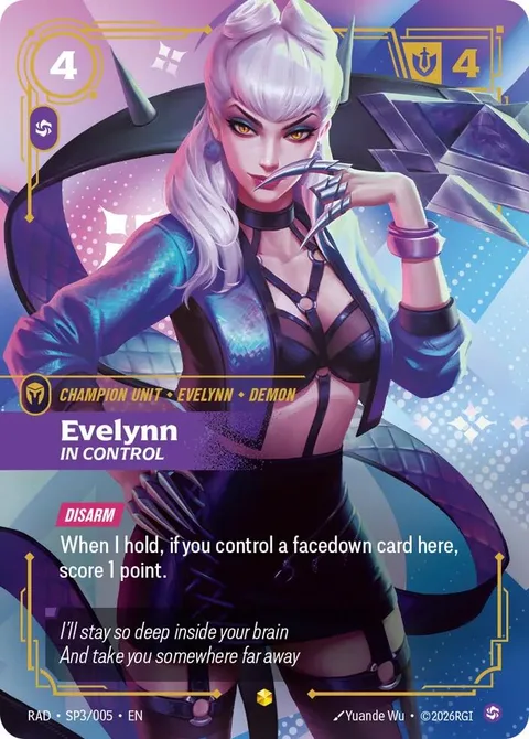 Evelynn, In Control (K/DA Special Art Card)