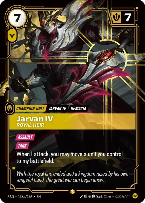 Jarvan IV, Royal Heir (Alternate Art)