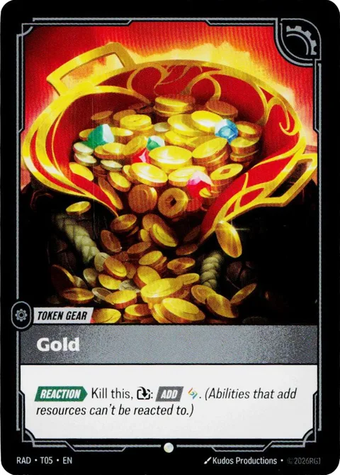 Gold // Mech card art